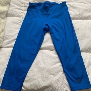 Blue workout legging Capri